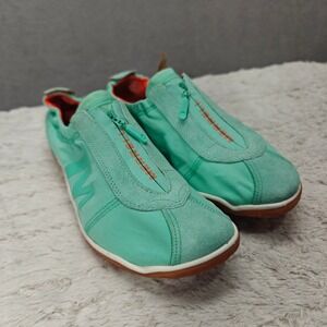 Merrell Lorelei Zip Up Sneakers Green Tea Womens 9.5 Sporty Lifting Gym Training